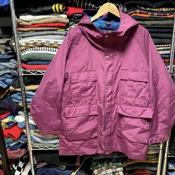90s 마운틴 파카 나일론 자켓 M 사이즈 퍼플