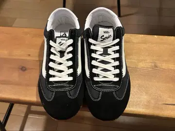 VANS super low pro 블랙/화이트 스니커즈