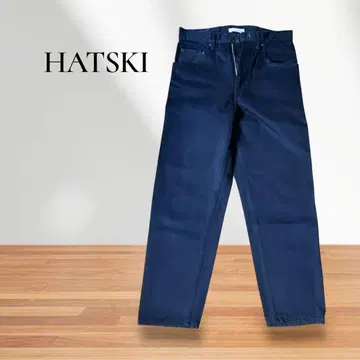 HATSKI / 인디고 블루 / 데님 팬츠 (9부장) 면 100%