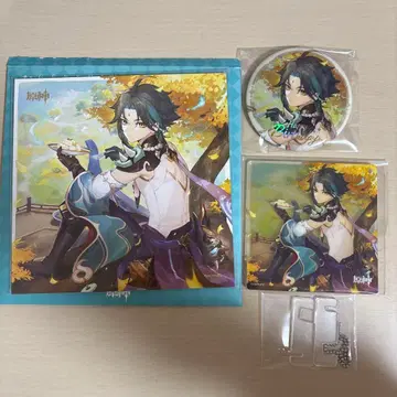 원신 소 쇼 생일 색지 아크릴 스탠드 캔뱃지