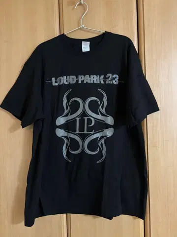 LOUD PARK 23 티셔츠 XL 블랙