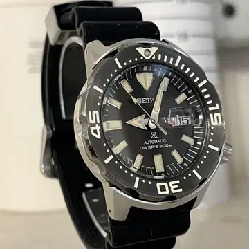 SEIKO SBDY035 4R36-07N0 몬스터 자동 와인딩 블랙