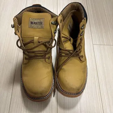 WANTER 브라운 워크 부츠
