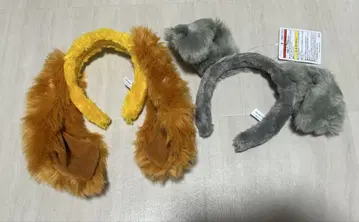 디즈니 리조트 101마리 달마시안 이야기 머리띠 2개 세트 레어