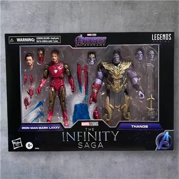 미사용 새상품! 마블 레전드 아이언맨 마크 85 & 타노스