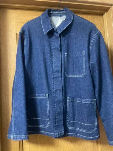 다크 네이비 데님 자켓