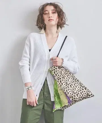 UNITED ARROWS 아제 미들 가디건