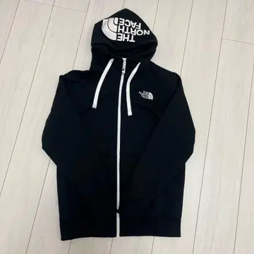 THE NORTH FACE 블랙 후드티 풀 집업