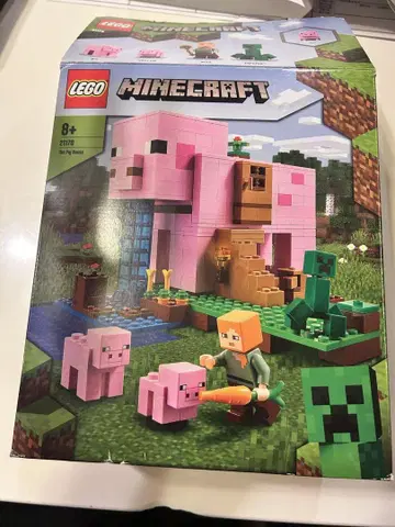 LEGO Minecraft 21170 돼지의 집 (박스 포함)
