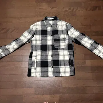 ZARA 체크 무늬 플란넬 셔츠 size:L