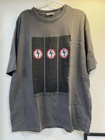 ANTICHRIST SVPERSTAR 티셔츠 그레이