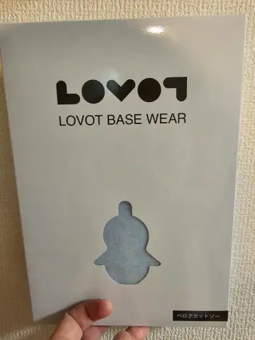 LOVOT BASE WEAR 벨로아 티셔츠
