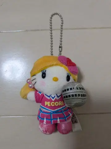 [ 레어 ] 헬로키티 HelloKitty 고리에 후지TV 키링