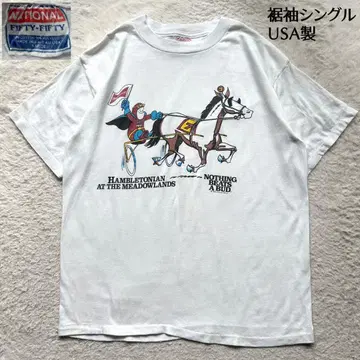 90s NATIONAL T셔츠 버드와이저 호스 BUDMAN USA제