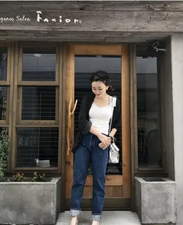 TODAYFUL 투데이풀 하이웨스트 데님 스트레이트 데님