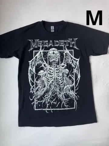 Megadeth 티셔츠 일본 투어 2023 [ M 사이즈 ]