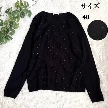 EL MIDAS 엘르미다 캐시미어 혼방 큐빅 40 블랙