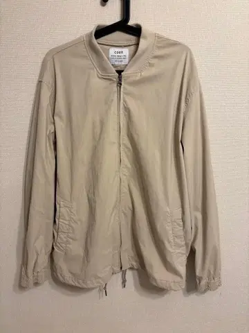 coen 베이지 집업 자켓 XL