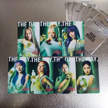 바디멘테 HANA 트레이딩 카드 7종 세미 컴프 세트