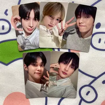 TXT FC 팬클럽 소개 EP. 2 신규 가입 트레이딩 카드 전원 5장