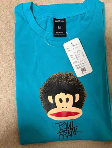 paul frank 캐릭터 T셔츠 M 사이즈