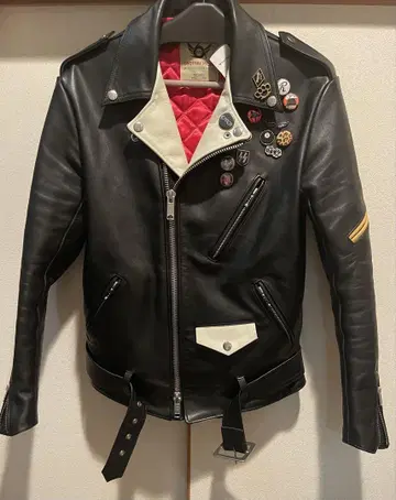 666 leather wear 라이더스 LJM-10TF 36 루이스 레더