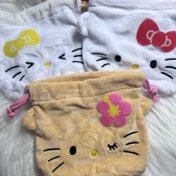 헬로키티 페이스 복조리 & 파우치 가챠가챠 C-pla