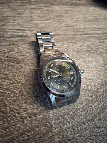 해밀턴 카키 필드 오토 신상