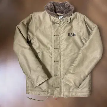 USN 로고 밀리터리 자켓 사이즈 34