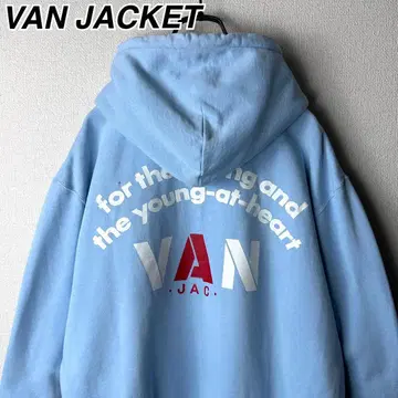 VAN JACKET 빅 로고 후드 맨투맨 후디 밴 재킷