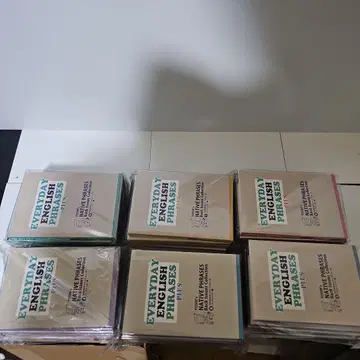 EVERYDAY ENGLISH PHRASES PLUS 6권 세트