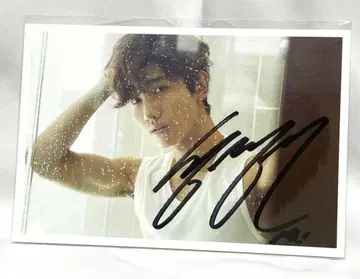 동방신기 공식 엽서 친필 사인 창민