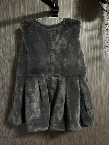 fitmore 페플럼 에코퍼 베스트 핏모아 퍼 그레이 익명