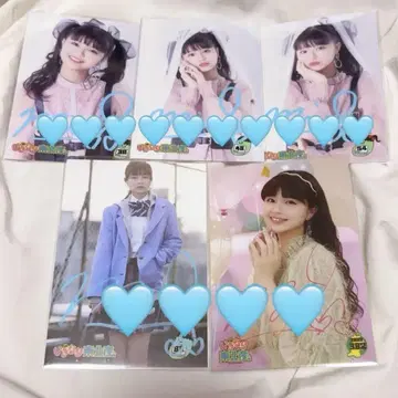 이기가리 도호쿠산 후지타니 미우 사인 포함 브로마이드 묶음 판매