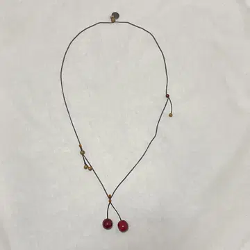 HENRY CUIR 체리 목걸이