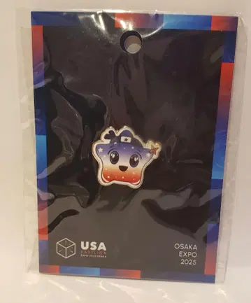 EXPO 2025 핀 배지 미국 USA 스파크