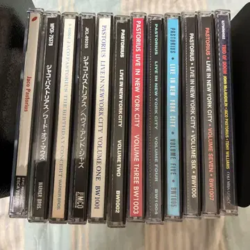 Jaco Pastorius CD 12장 세트