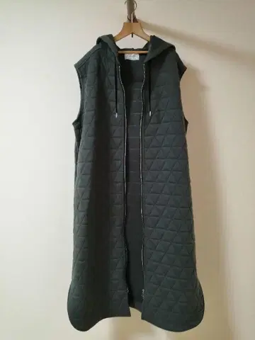 하리스 Harriss 집업 후드 베스트 롱 베스트 36