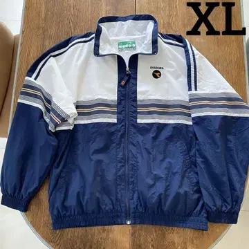 [ 90s 빈티지 ] 디아도라 | 나일론 자켓 축구 블루종