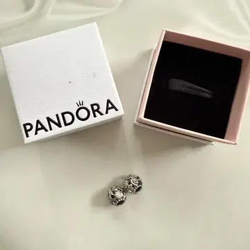 PANDAR 판도라 참 클립 지구 월드맵 터콰이즈
