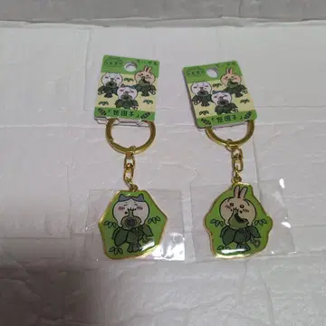 치이카와 (먼작귀) 지역 한정 키링 니가타 한정 하치와레 사사당고