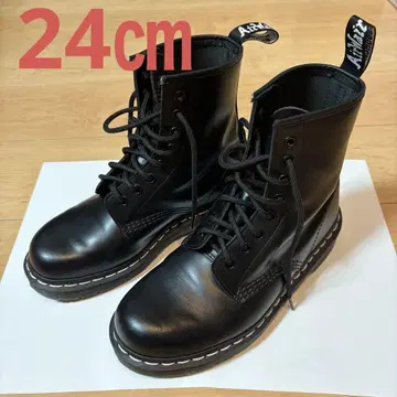 닥터마틴 1460 화이트 스티치 8 홀 부츠 24cm