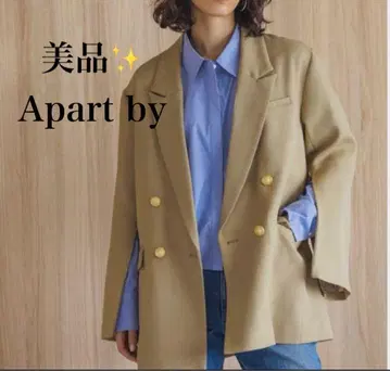 새상품급 Apart by 트위드 자켓 골드 버튼