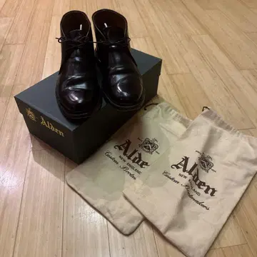 Alden 블랙 처카 부츠