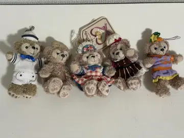 디즈니 인형 배지 키링 더피