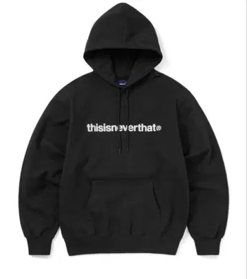 thisisneverthat 블랙 후드티