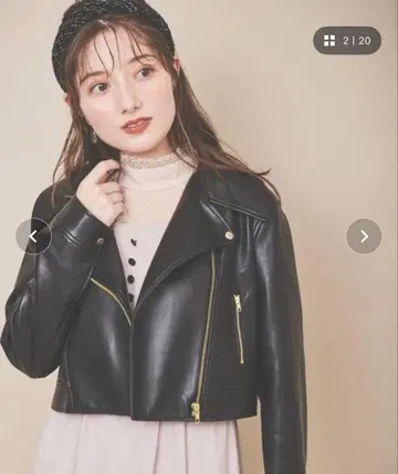 31 sons de mode 블랙 라이더 자켓