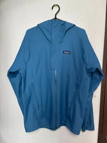 patagonia 후드 부착 나일론 자켓 S 파랑 파타고니아