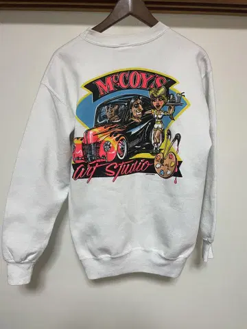 McCoy's Art Studio 빈티지 맨투맨 M 맥코이