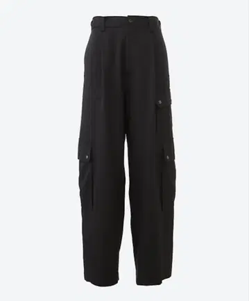 ssstein Cargo Pocket Wide Easy Trousers